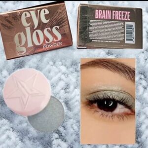 Jeffree Star Eye Gloss Powder - Brain Freeze Silver